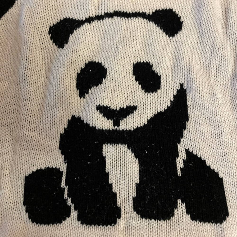 Panda Forever 21 Sweater
